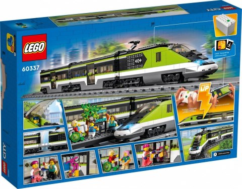 Klocki city 60337 ekspresowy pociąg pasażerski