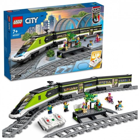 Klocki city 60337 ekspresowy pociąg pasażerski