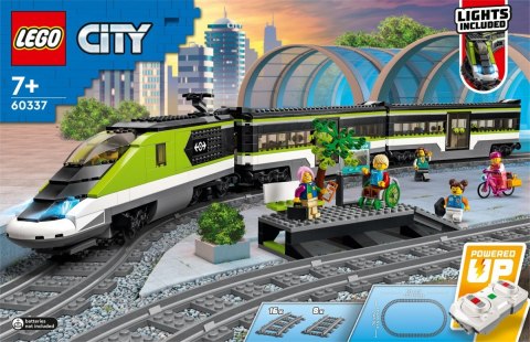 Klocki city 60337 ekspresowy pociąg pasażerski