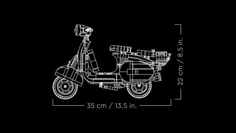 Klocki icons 10298 vespa 125