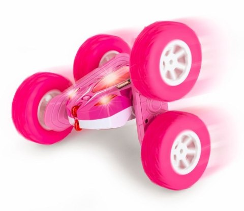 Pojazd rc mini turnator 2,4 ghz różowy