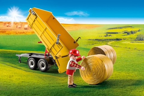 Zestaw figurek country 9317 traktor z przyczepą