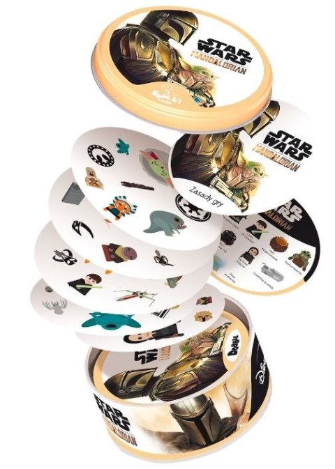 Gra dobble star wars: mandalorian