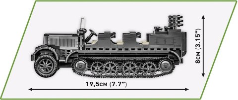Klocki historical collection sd.kfz. 7 half-track