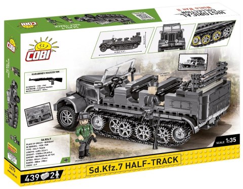Klocki historical collection sd.kfz. 7 half-track