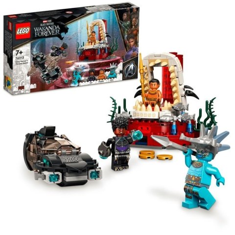 Klocki super heroes 76213 sala tronowa króla namora