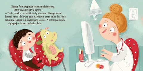 Książeczka pucio u lekarza