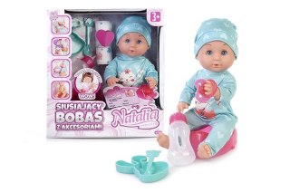 Lalka bobas siusiający 30 cm edu&fun