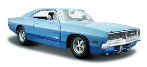Model kompozytowy dodge charger r/t 1/25 niebieski