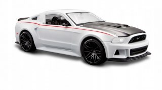 Model kompozytowy ford mustang street racer 1/24 biały