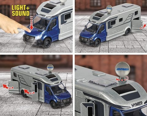 Pojazd majorette g.s.hymer b-class kamper 19 cm