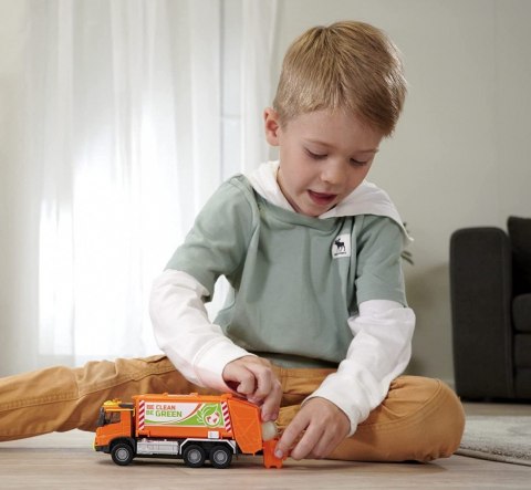 Pojazd majorette g.s. volvo Śmieciarka 19 cm