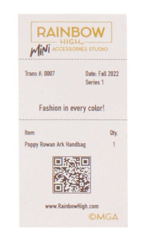 Torebka rainbow high accessories studio series 1 asortyment