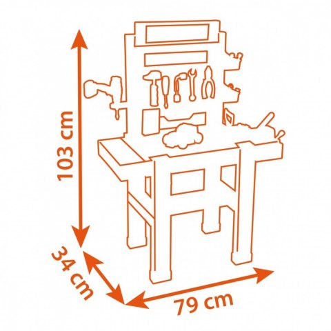 Warsztat black+decker bricolo center