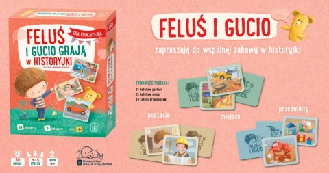 Gra feluś i gucio grają w historyjki