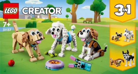 Klocki creator 31137 urocze psiaki