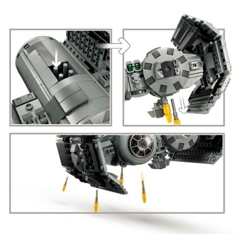Klocki star wars 75347 bombowiec tie
