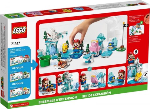 Klocki super mario 71417 Śniegowa przygoda fliprusa - zestaw rozszerzający