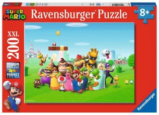 Puzzle 200 elementów xxl super mario