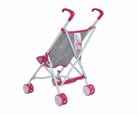 Wózek dla lalek julia prestige pink