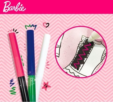 Zestaw kreatywny barbie fashion school