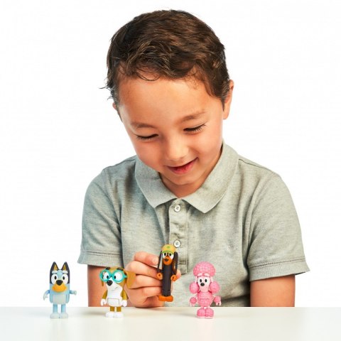 Figurki bluey 4-pak przyjaciele