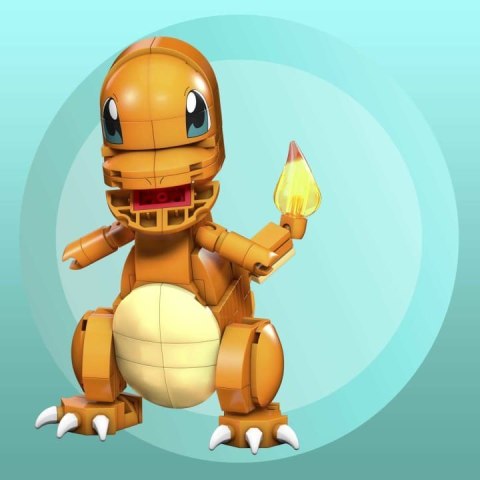 Klocki mega pokemon charmander