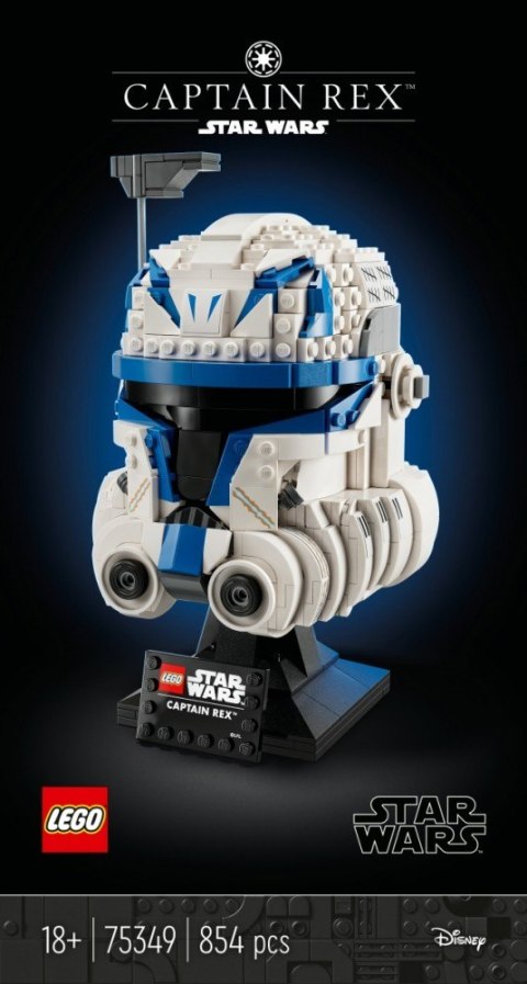 Klocki star wars 75349 hełm kapitana rexa