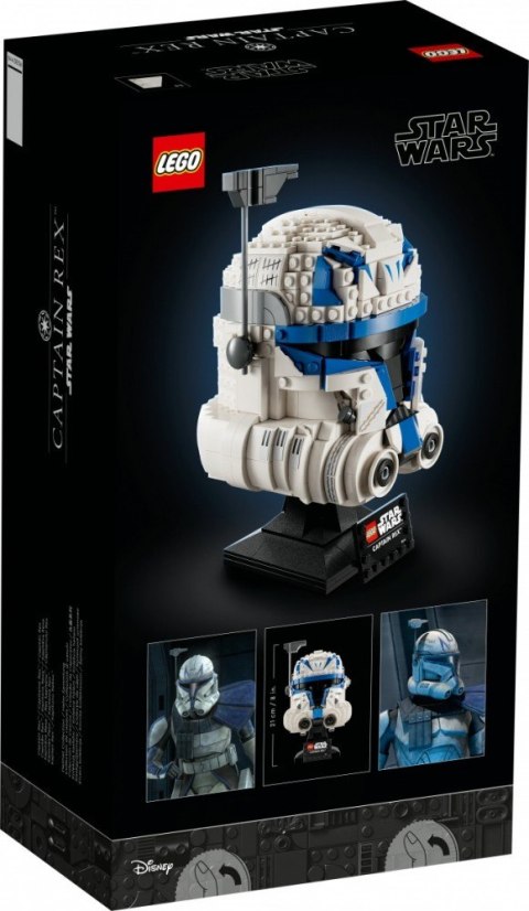 Klocki star wars 75349 hełm kapitana rexa