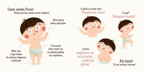 Książeczka pucio rośnie zdrowo
