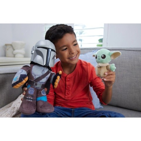 Pluszaki z funkcją star wars klan dwóch grogu i mandalorianin