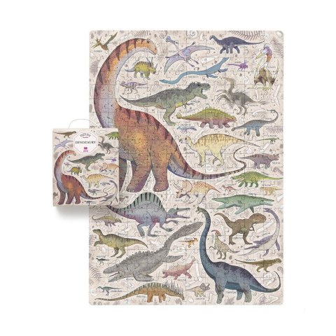 Puzzle 200 elementów puzzlove dinozaury