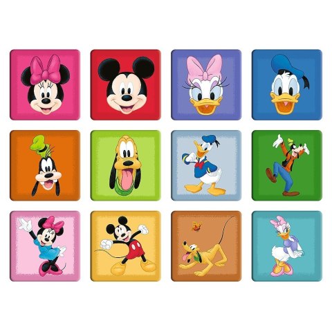 Puzzle 2w1 memos poznaj bohaterów disneya