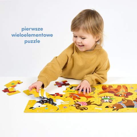 Puzzle 40 elementów hau - pieski