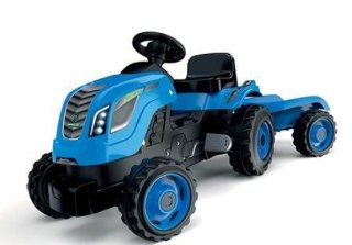 Traktor xl niebieski
