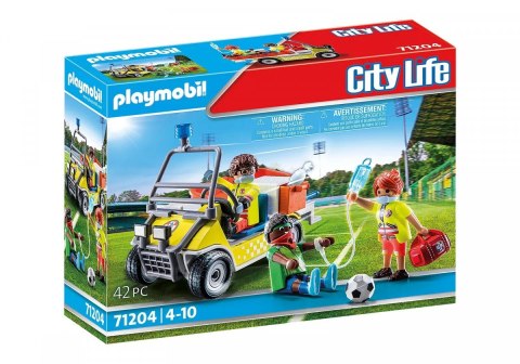 Zestaw city life 71204 samochód ratunkowy
