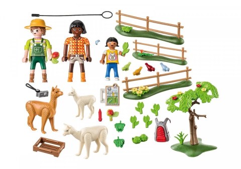 Zestaw country 71251 wędrówka z alpakami