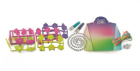Zestaw crazy chic - kolorowe charmsy