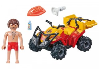 Zestaw z figurką city action 71 040 quad ratownika