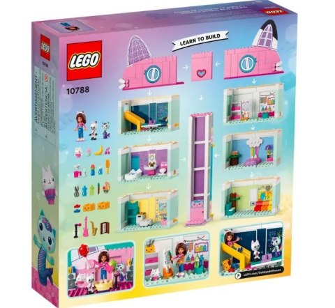 Klocki koci domek gabi 10788 koci domek gabi