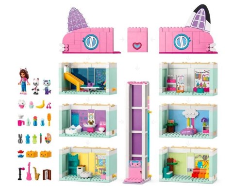 Klocki koci domek gabi 10788 koci domek gabi