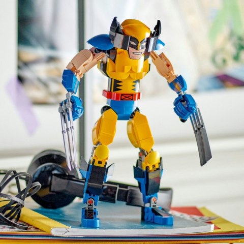 Klocki super heroes 76257 marvel figurka wolverinea do zbudowania