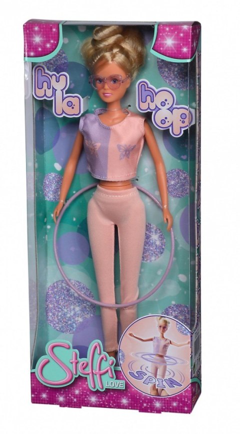 Lalka steffi hula hoop