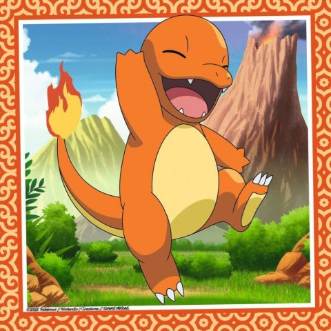 Puzzle 3x49 elementów pokemony