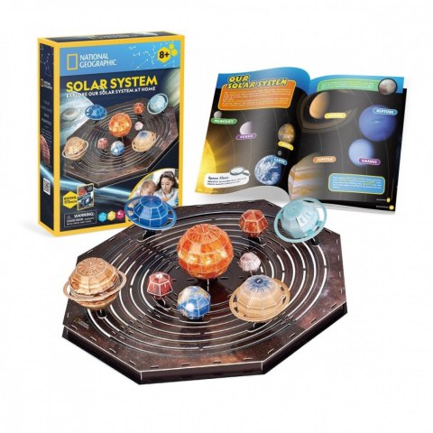 Puzzle 3d national geographic układ słoneczny