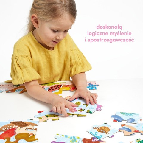 Puzzle 60 elementów magiczne puzzle - syrenki