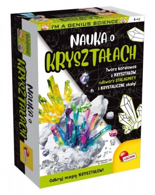 Zestaw naukowy im a genius nauka o kryształach