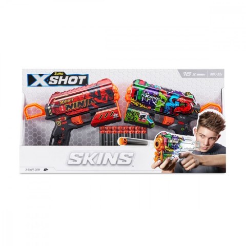 Zestaw wyrzutni skins flux 16 strzałek