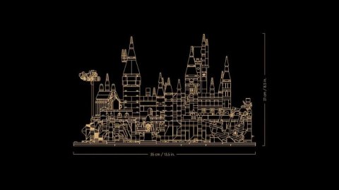 Klocki harry potter 76419 zamek hogwart i błonia