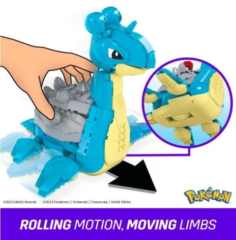Klocki mega pokemon lapras